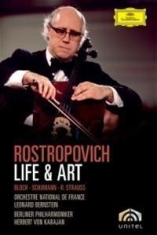 Rostropovich Mstislav Cello - Life And Art ryhmässä Musiikki-DVD & Bluray @ Bengans Skivbutik AB (886230)