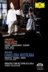 Mascagni/ Leoncavallo - Cavalleria Rusticana/Pajazzo ryhmässä Musiikki-DVD & Bluray @ Bengans Skivbutik AB (886975)