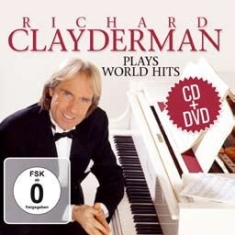 Clayderman Richard - Plays World Hits (2Cd+Dvd) ryhmässä CD / Pop-Rock @ Bengans Skivbutik AB (992775)