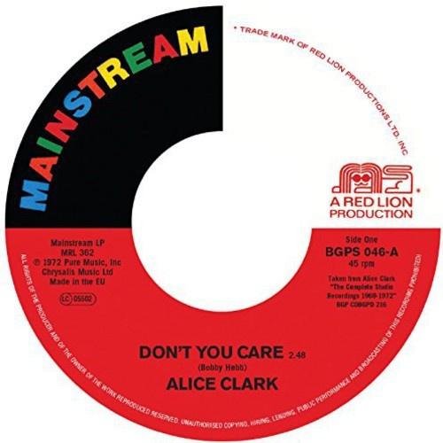 Clark Alice - Don't You Care / Never Did I Stop L