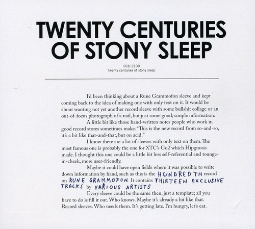 Various Artists - Twenty Centuries Of Stony Sleep