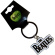 Beatles The - Drop T Logo Keyring (Black) Beatles The - Drop T Logo Keyring (Black)