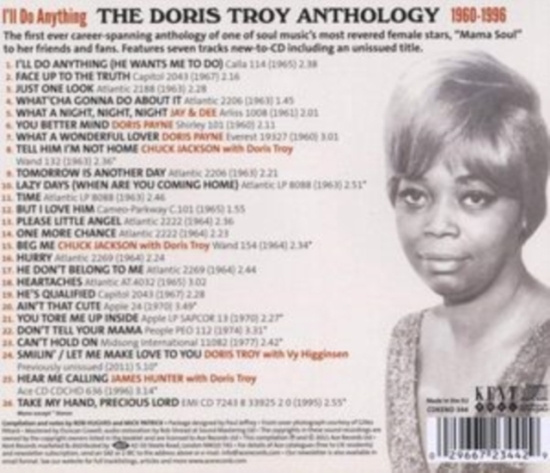 Troy Doris - I'll Do Anything - The Doris Troy A