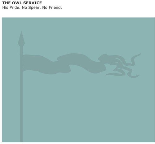 Owl Service - His Pride, No Speak, No Friend