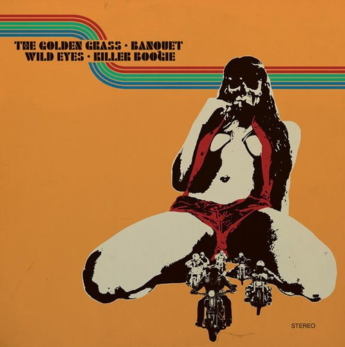 Golden Grass/Killer Boogie/Wild Eye - 4-Way Split - Ltd.Ed.