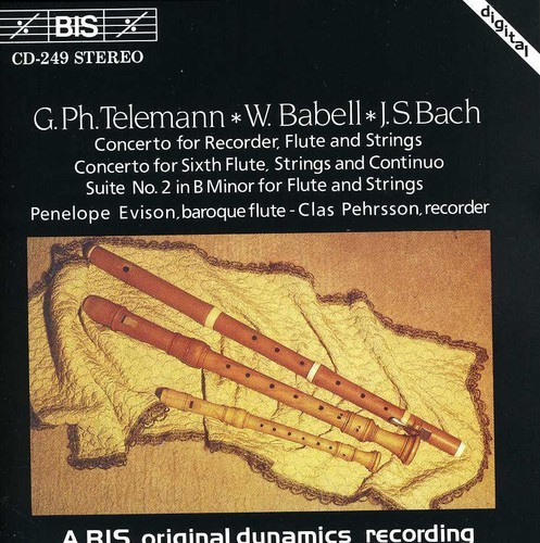 Telemann Georg Philipp - Recorder Fl Conc /Bach