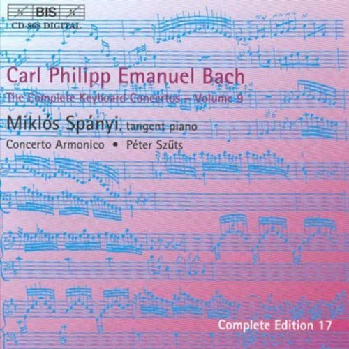 Bach Carl Philipp Emanuel - Keyboard Concertos Vol 9