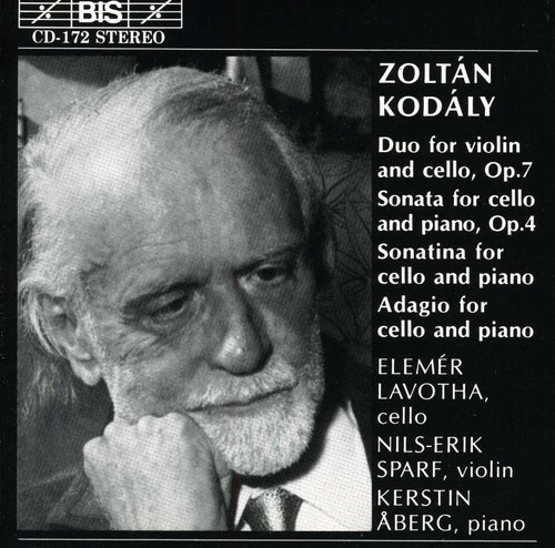 Kodaly Zoltan - Cello Works