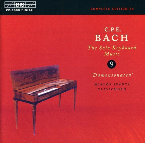 Bach Carl Philipp Emanuel - Solo Keyb Music Vol 9