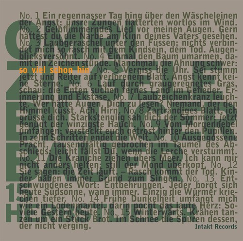 Omri Ziegele Billiger Bauer - So Viel Schon Hin - 15 Herbstlieder