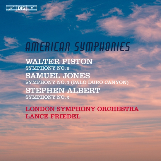 Piston Walter Jones Samuel Albe - American Symphonies