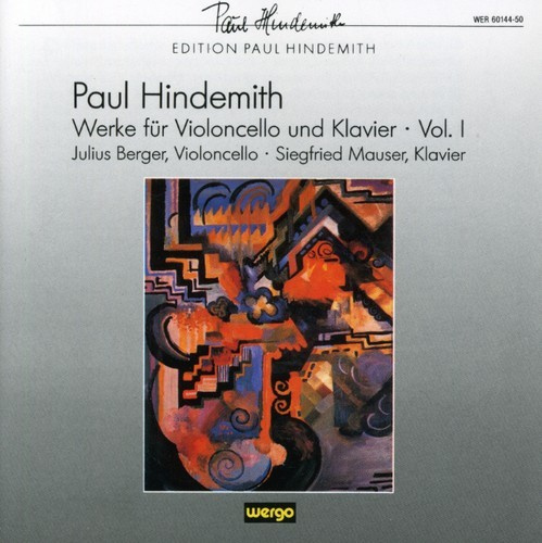 Paul Hindemith - Works For Cello And Piano, Vol. 1