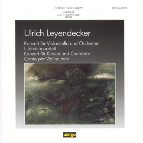 Leyendecker Ulrich - Cello Concerto Piano Concerto Str