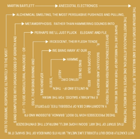 Bartlett Martin - Anecdotal ElectronicsLive Experime