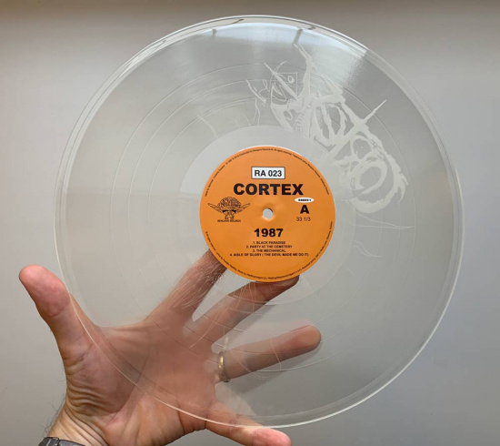Cortex - 1987 Clear Vinyl Bengans Edition Numbere