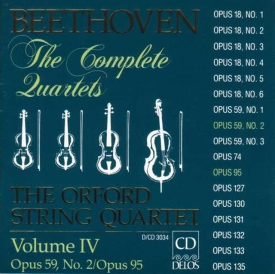 Beethoven Ludwig Van - String Quartets Vol Iv