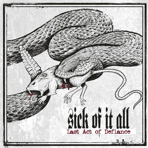 Sick Of It All - Last Act Of Defiance (Grå Vinyl)