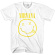 Nirvana - Yellow Happy Face White T-Shirt (XL) Nirvana - Yellow Happy Face White T-Shirt (XL)