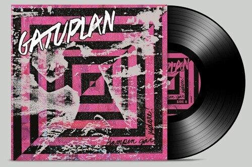Gatuplan - Kampen Går Vidare! - Lp Black + Pin