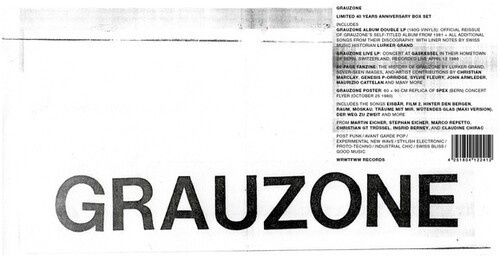 Grauzone - Grauzone (3Lp 40 Years Anniversary