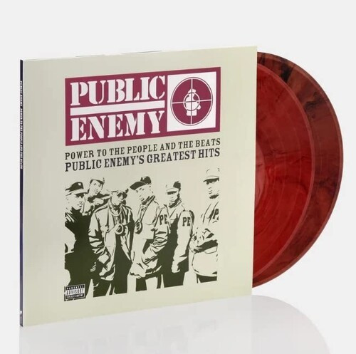 Public Enemy - Power To The People & The Beats - Greatest Hits (X) (Blood Red W/ Black Smoke Vi
