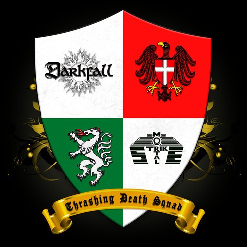 Darkfall / Mortal Strike - Thrashing Death Squad (Split)