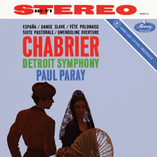 Detroit Symphony Orchestra Paul Pa - The Music Of Chabrier