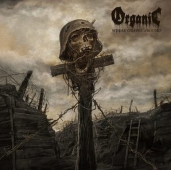 Organic - Where Graves Abound (Gold Vinyl Lp)