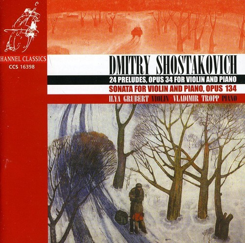 Shostakovich Dmitry - 24 Preludes For Violin And Piano