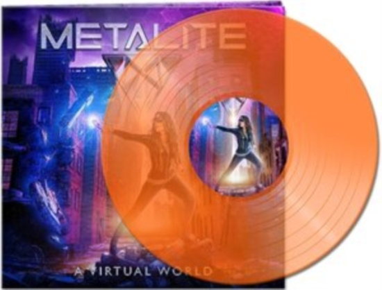 Metalite - A Virtual World (Clear Orange Vinyl