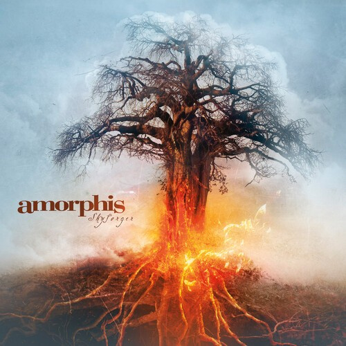 Amorphis - Skyforger (Clear+Purple Marbled Vin