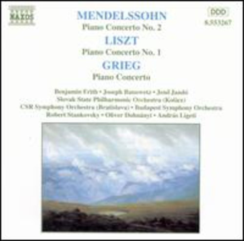 Mendelssohn/Liszt/Grieg - Piano Concertos