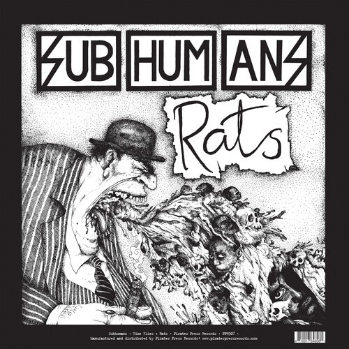 Subhumans - Time Flies + Rats (Red Vinyl Lp)