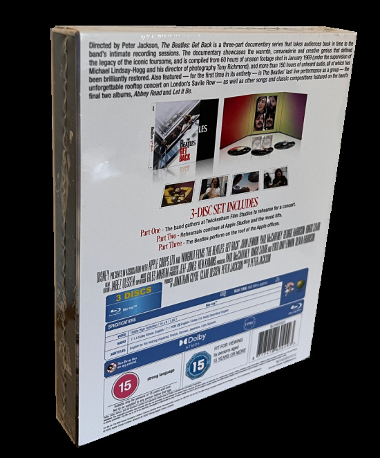 The Beatles - The Beatles: Get Back (Blu-Ray) 3-disc U