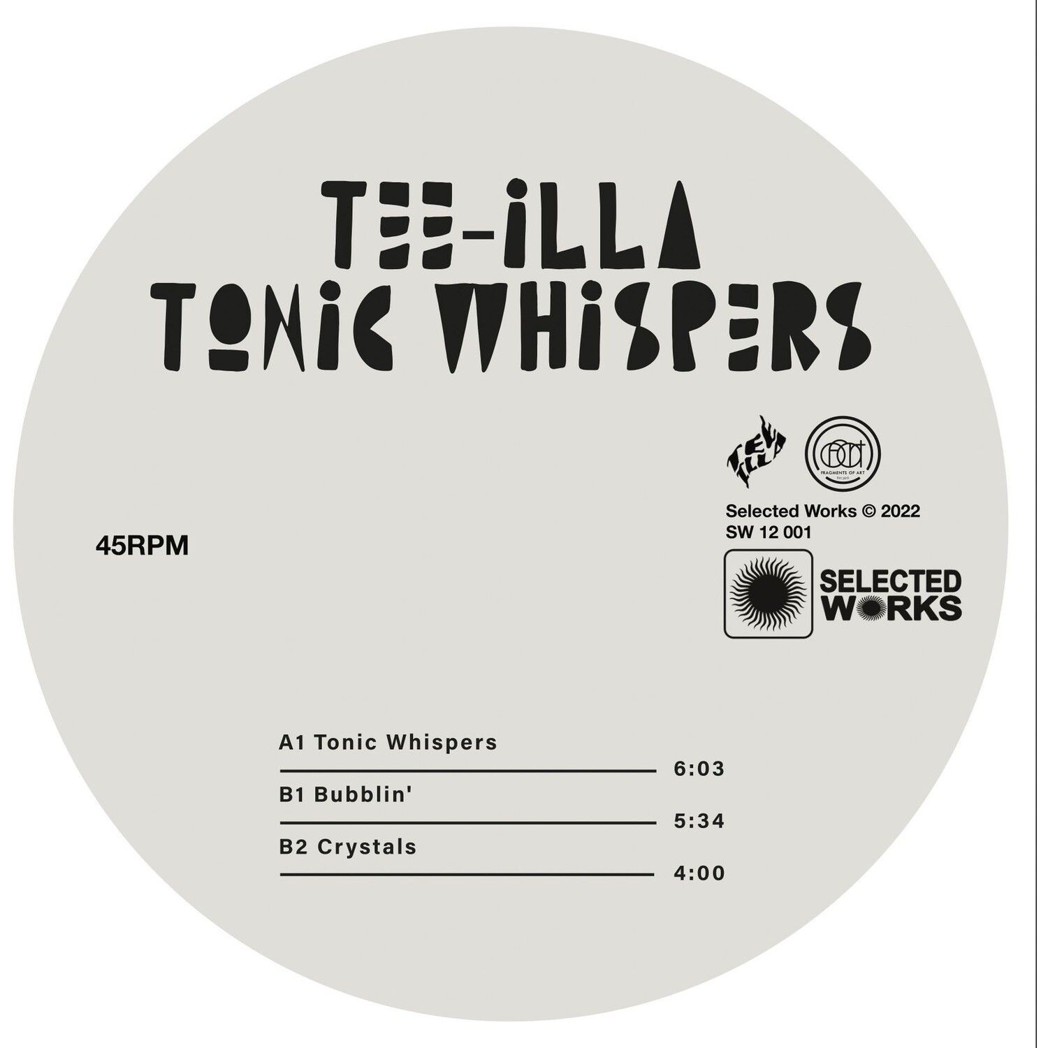 Tee Illa - Tonic Whispers (White Vinyl)