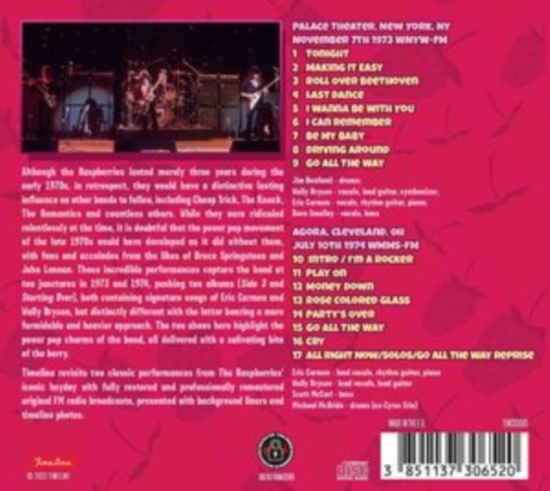 Raspberries The - Live 1973-1974
