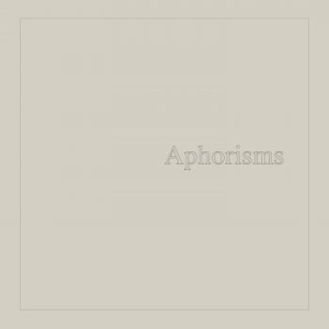 Graham Lambkin - Aphorisms