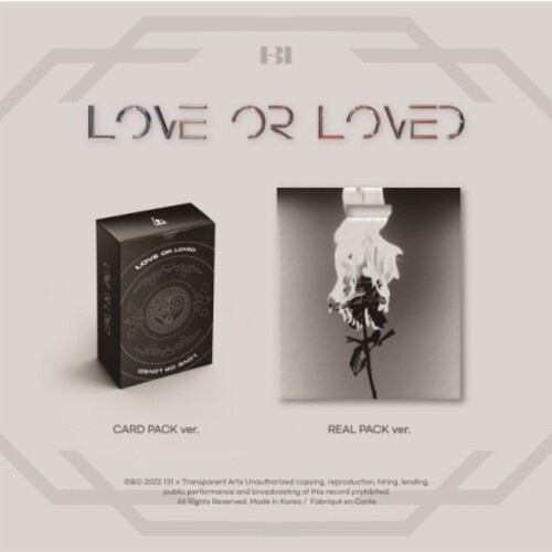 B.I - (Love or Loved Part.1)(Random Ver.)