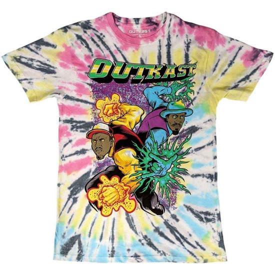 Outkast - Superheroes Uni Wht Dip-Dye   