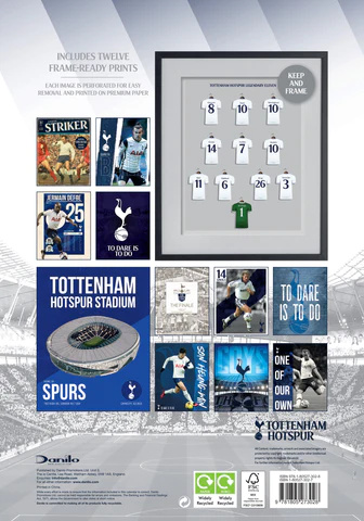 Tottenham Hotspur Fc - Tottenham Hotspur Fc 2024 A3 Deluxe Cale
