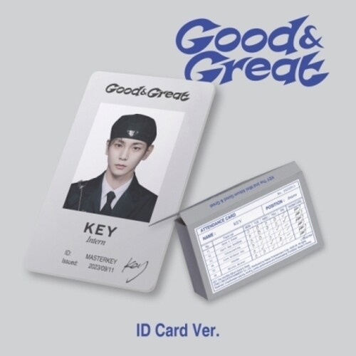 Key - The 2nd Mini Album (Good & Great) (QR Ver.) NO CD, ONLY DOWNLOAD CODE