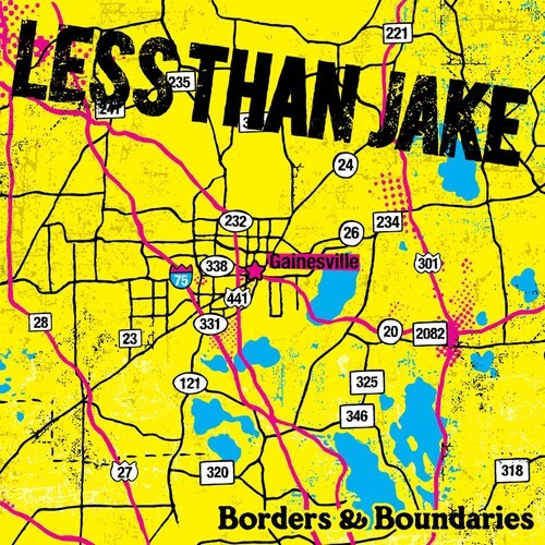 Less Than Jake - Borders & Boundaries (Black Vinyl L
