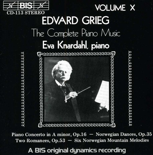 Edvard Grieg - Complete Piano Music Vol 10
