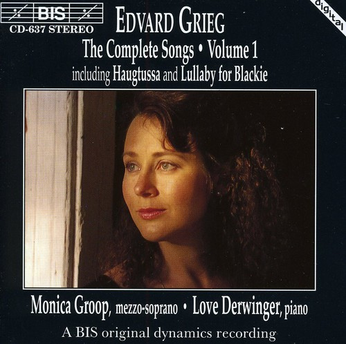 Edvard Grieg - The Complete Songs Vol 1