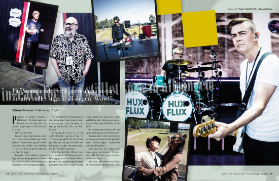 Anders Roos & Jan-Owe Wikström - Gyllene Tider - Hux Flux Hela Sveriges Dagbok