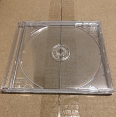 CD-kotelo - Jewelcase Inkl Klar Monterat Tray