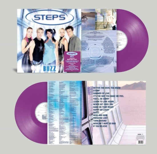 Steps - Buzz (140G Neon Violet Vinyl)