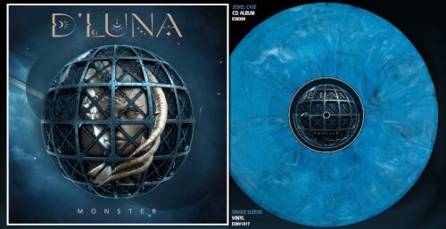 D'luna - Monster (Cool Blue Vinyl Lp)