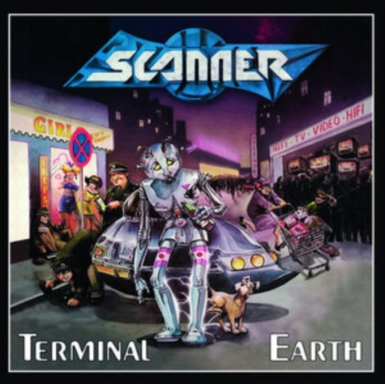 Scanner - Terminal Earth (Blue Vinyl Lp)