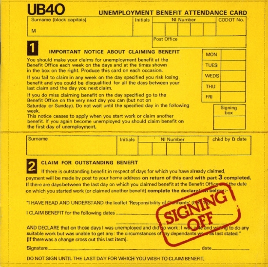 Ub40 - Signing Off (Red Vinyl)